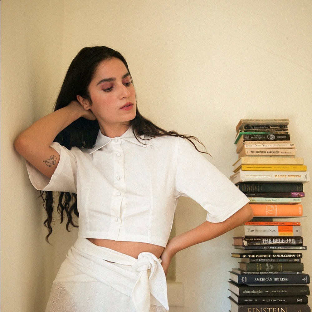 Line by K Mason Twill Top